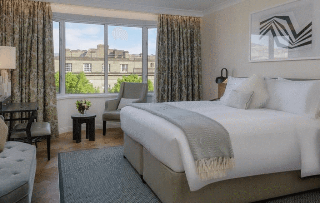 Luxurious room at Conrad Dublin