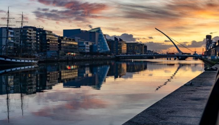 Dublin, Ireland, is famous for its historic landmarks and vibrant cultural scene.